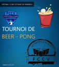 Affiche du tournois de bière pong